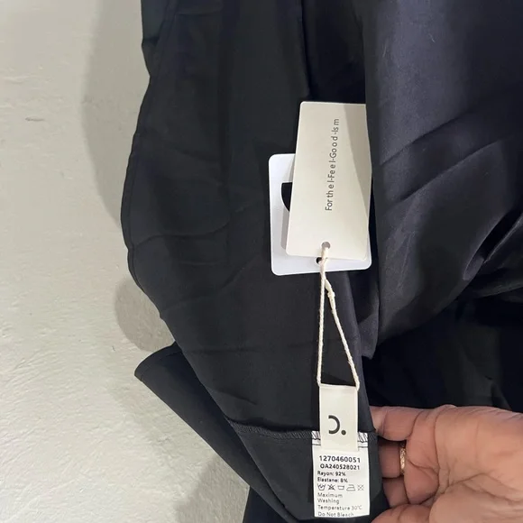 Commense Strapless Black Maxi Dress - Elegant Women's Evening Gown - Picture 6 of 9